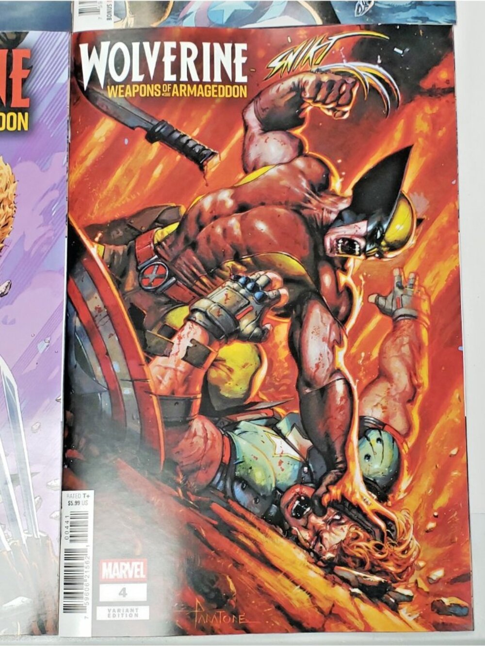 Wolverine: Weapons of Armageddon #4 Cover A B C D Variant Set Marvel 2026 - Picture 7 of 7